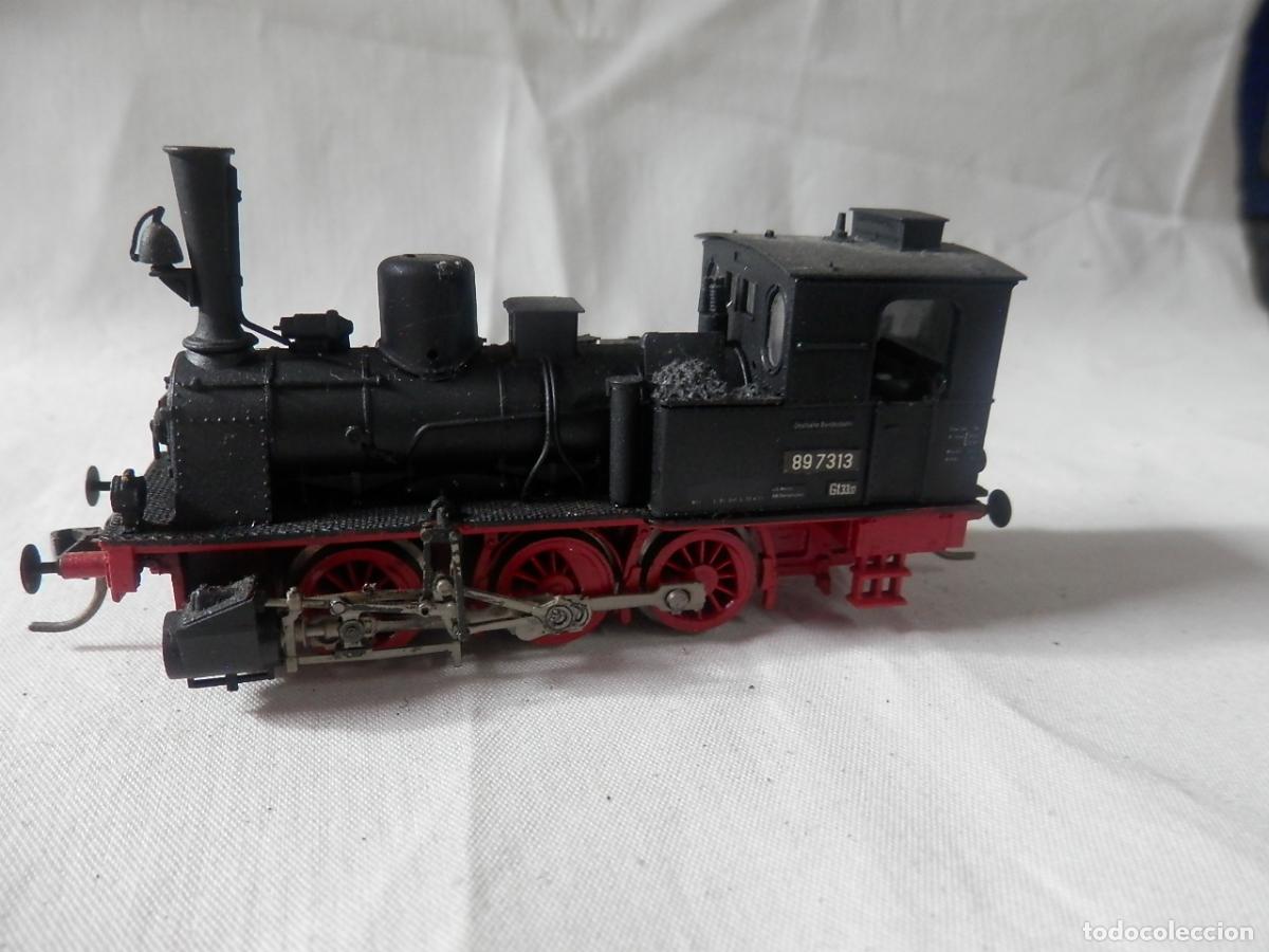Trenes escala: LOCOMOTORA VAPOR ESCALA HO DE FLEISCHMANN