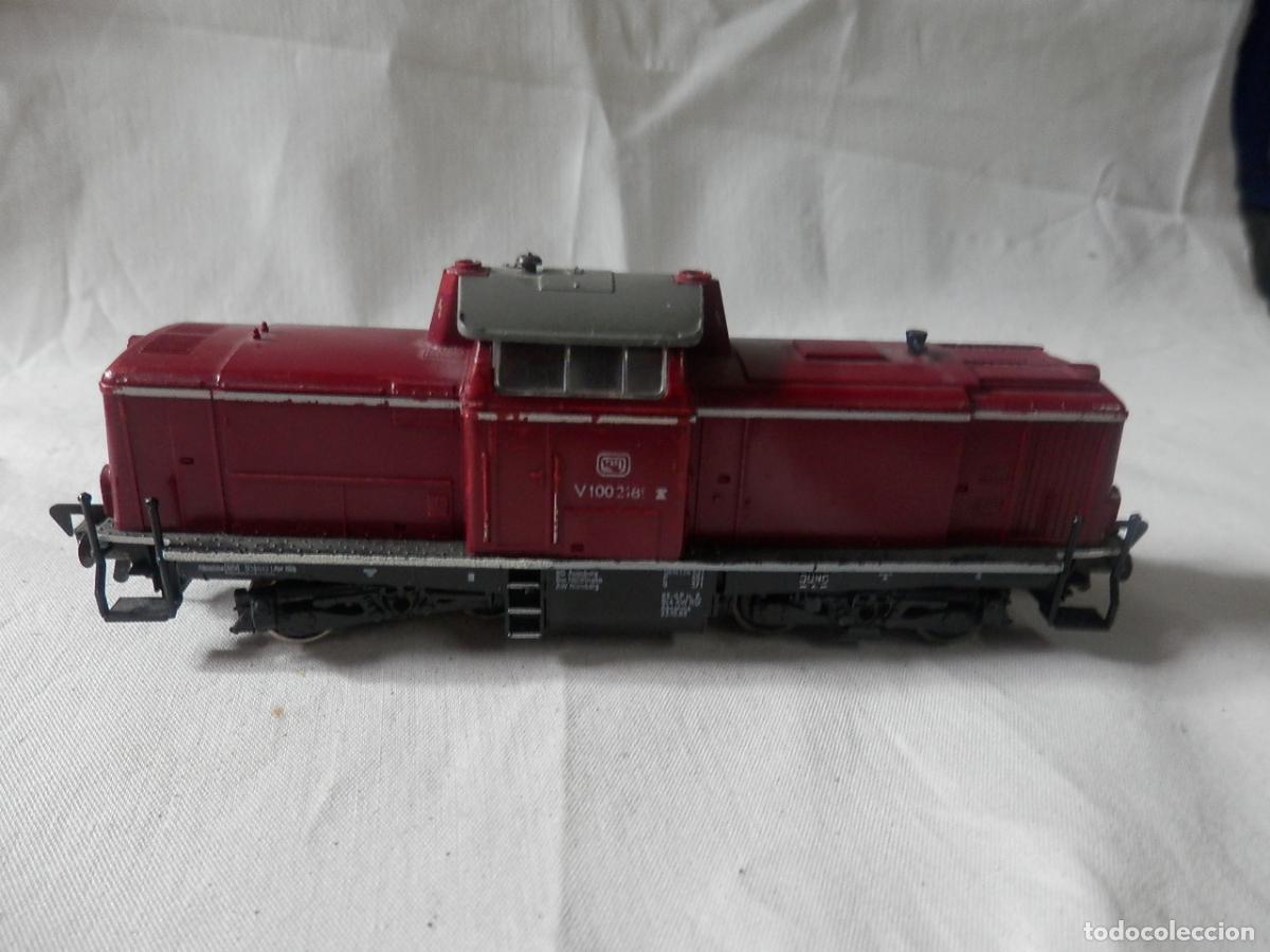 Trenes escala: LOCOMOTORA DIESEL DE LA DB ESCALA HO DE FLEISCHMANN