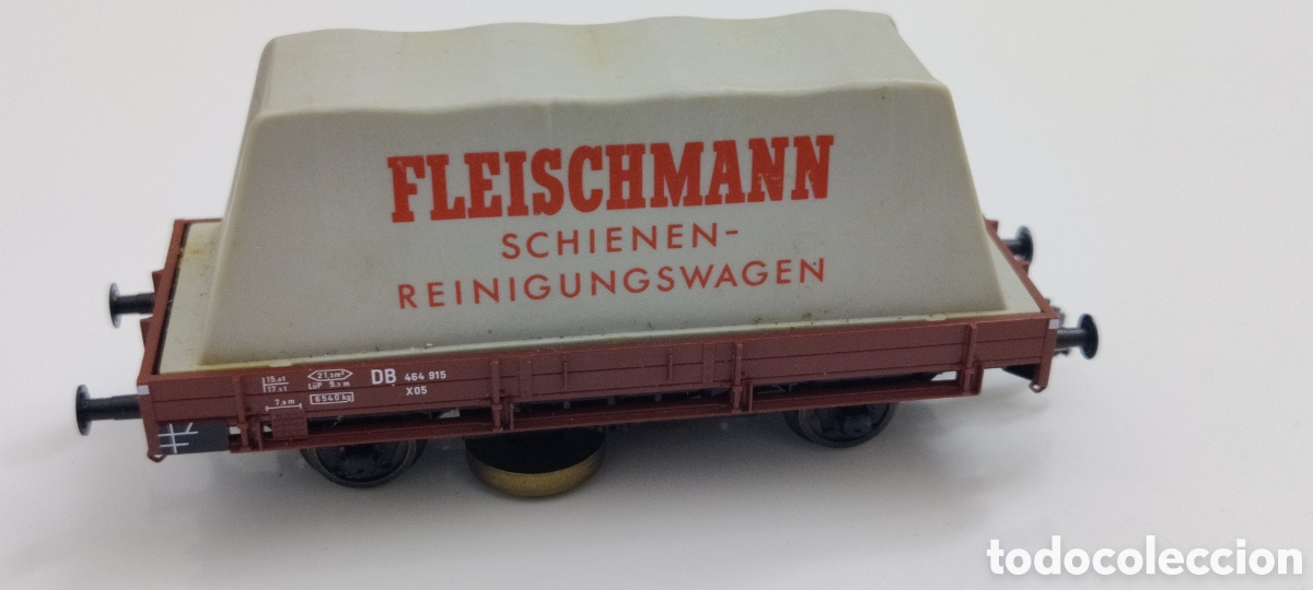 Trenes escala: FLEISCHMANN H0 - VAG&Oacute;N LIMPIAV&Iacute;AS - Foto 1