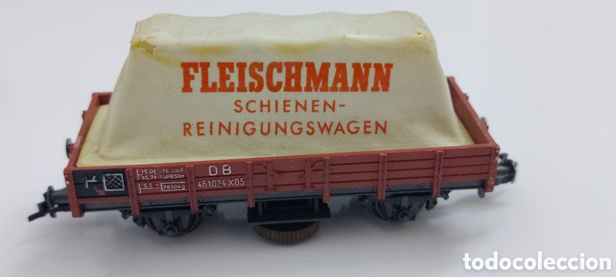 Trenes escala: FLEISCHMANN H0 - VAG&Oacute;N LIMPIAV&Iacute;AS - Foto 1