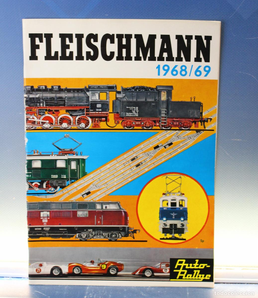Trenes escala: Cat&aacute;logo Fleischmann 1968-69.