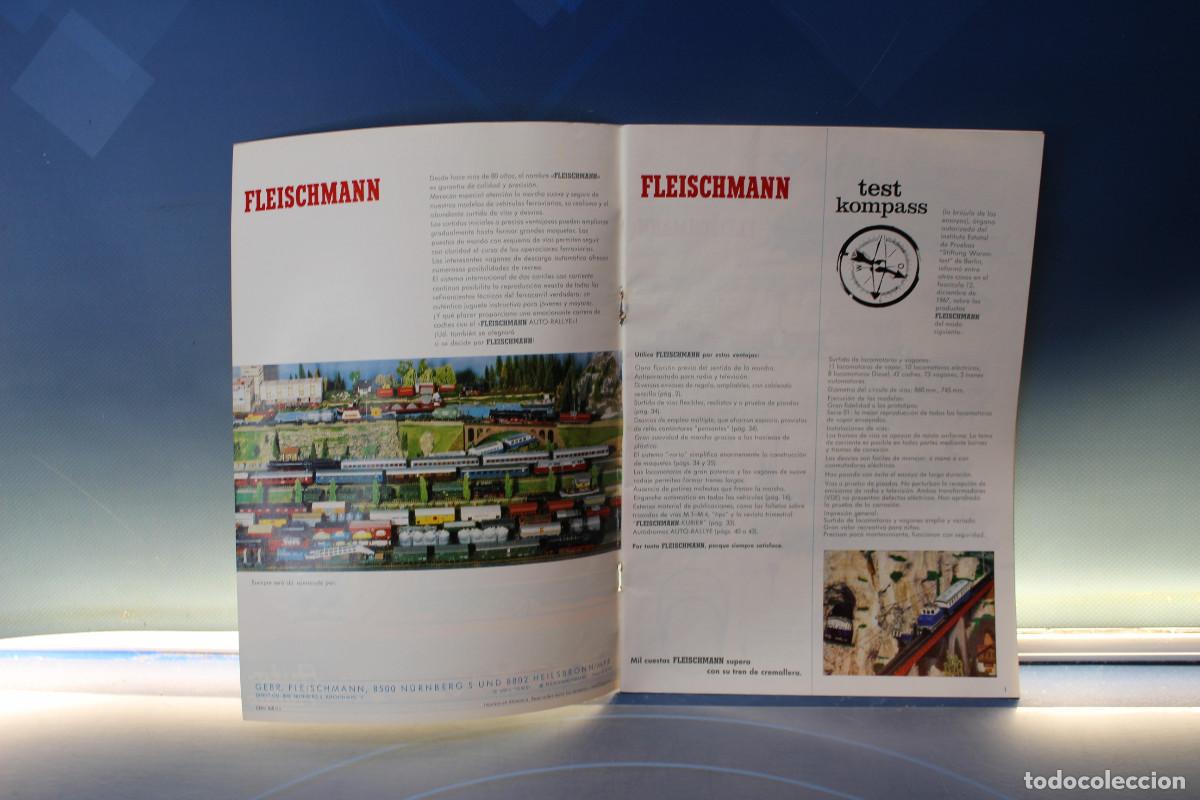 Trenes escala: Cat&aacute;logo Fleischmann 1968-69. - Foto 4