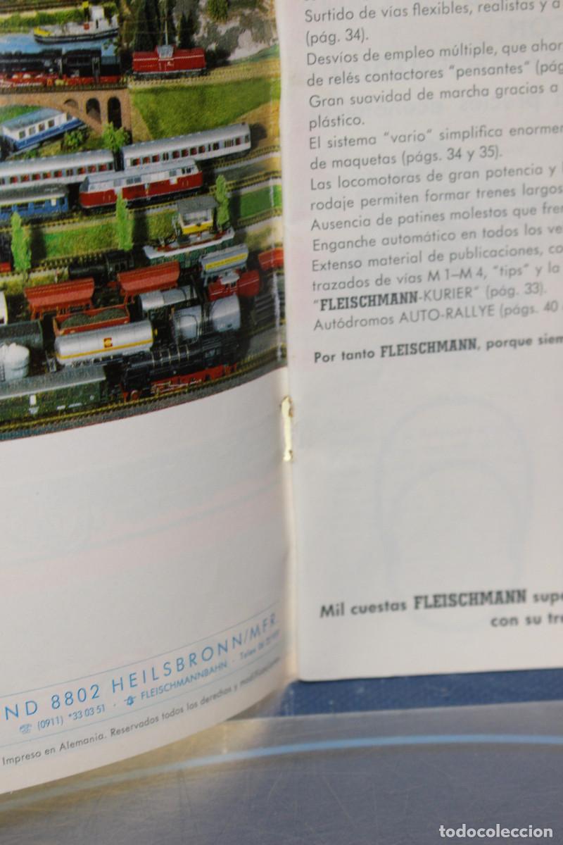 Trenes escala: Cat&aacute;logo Fleischmann 1968-69. - Foto 5