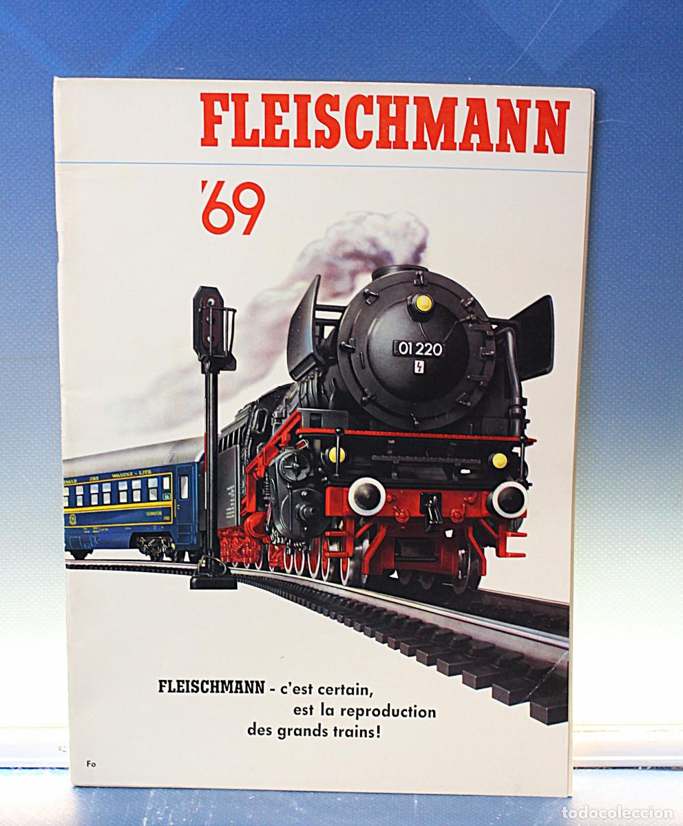 Trenes escala: Cat&aacute;logo Fleischmann 1969.