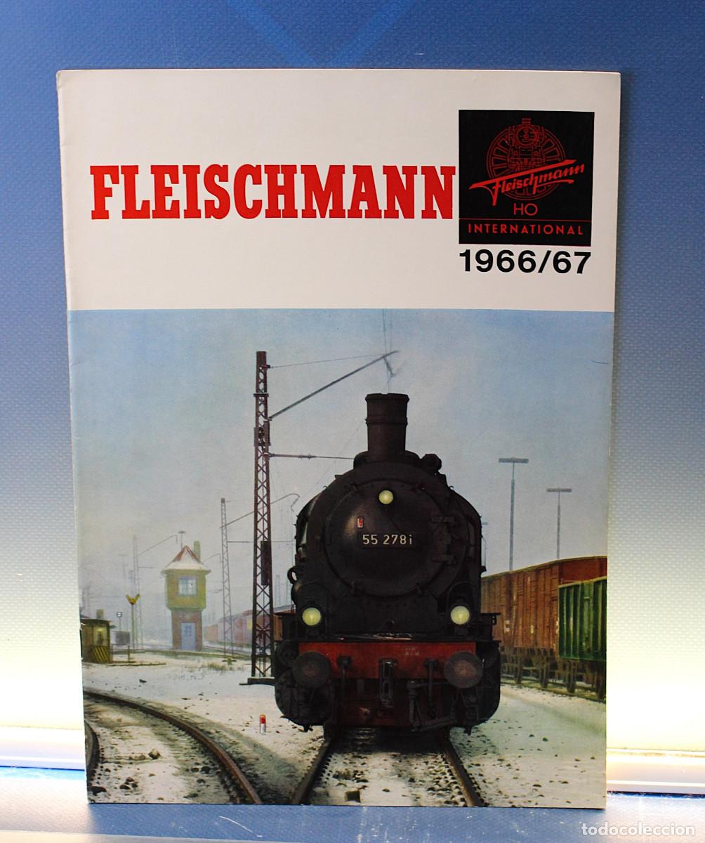 Trenes escala: Cat&aacute;logo Fleischmann 1966-67.