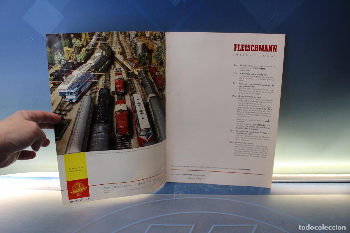 Trenes escala: Cat&aacute;logo Fleischmann 1966-67. - Foto 4
