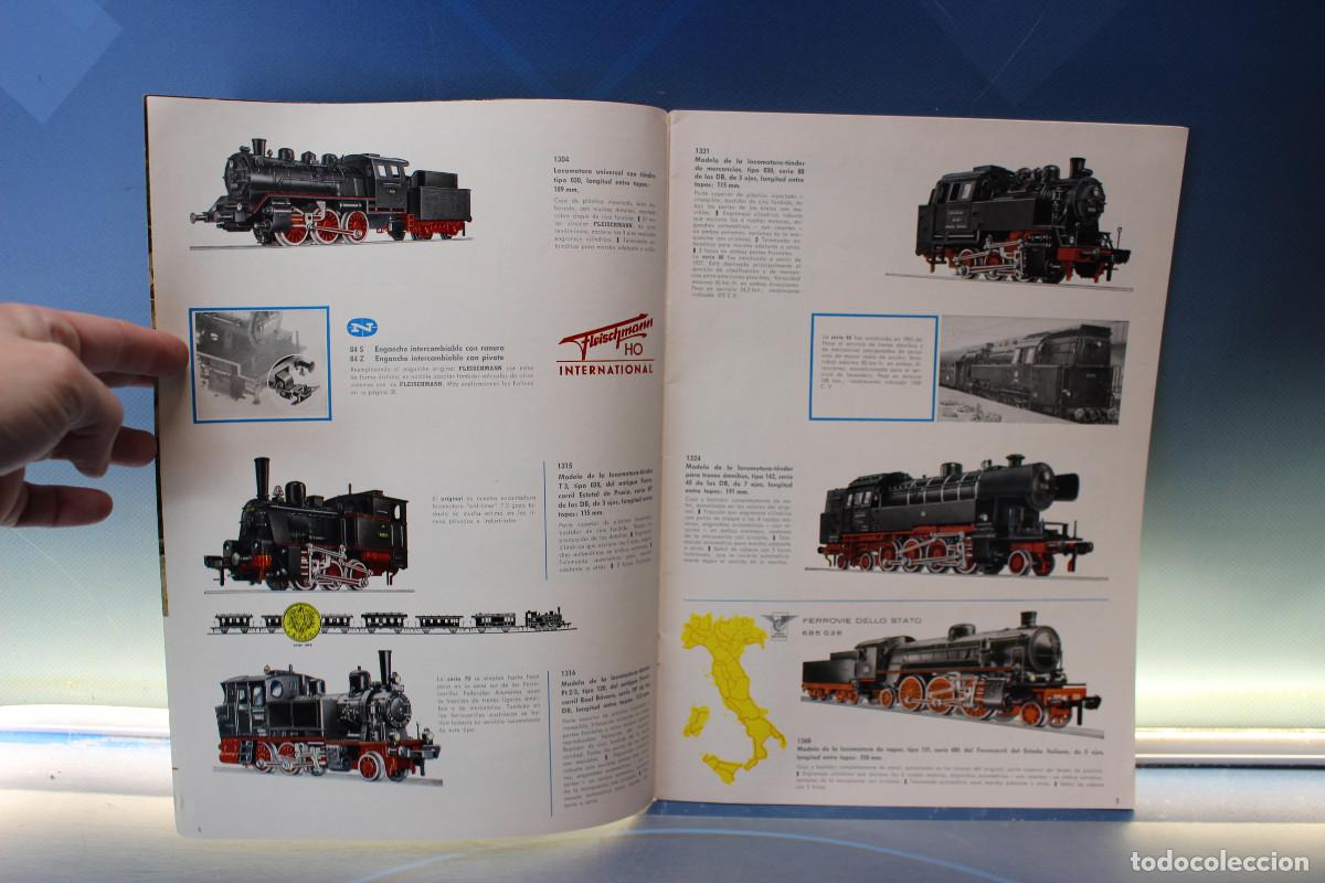 Trenes escala: Cat&aacute;logo Fleischmann 1966-67. - Foto 5
