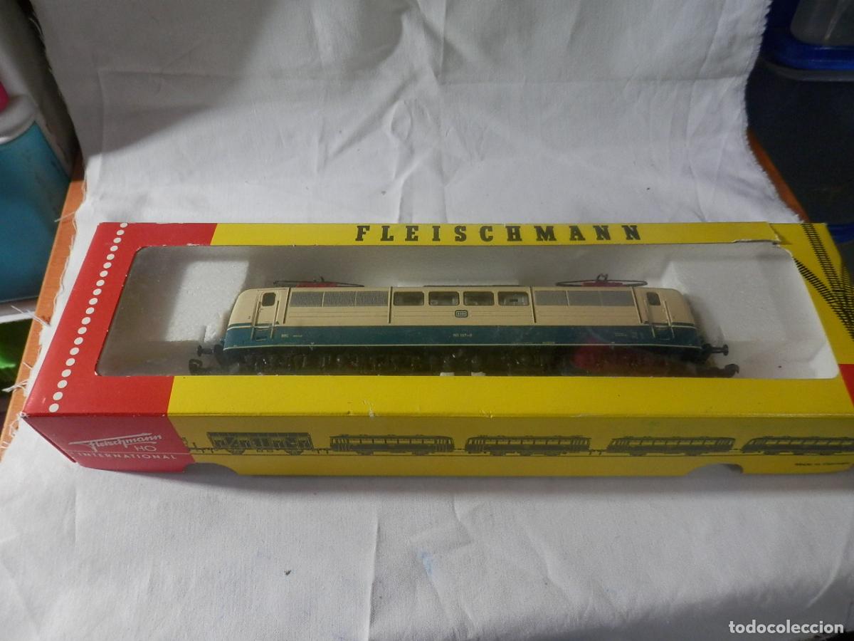 Trenes escala: LOCOMOTORA ELECTRICA DE LA DB ESCALA HO DE FLEISCHMANN