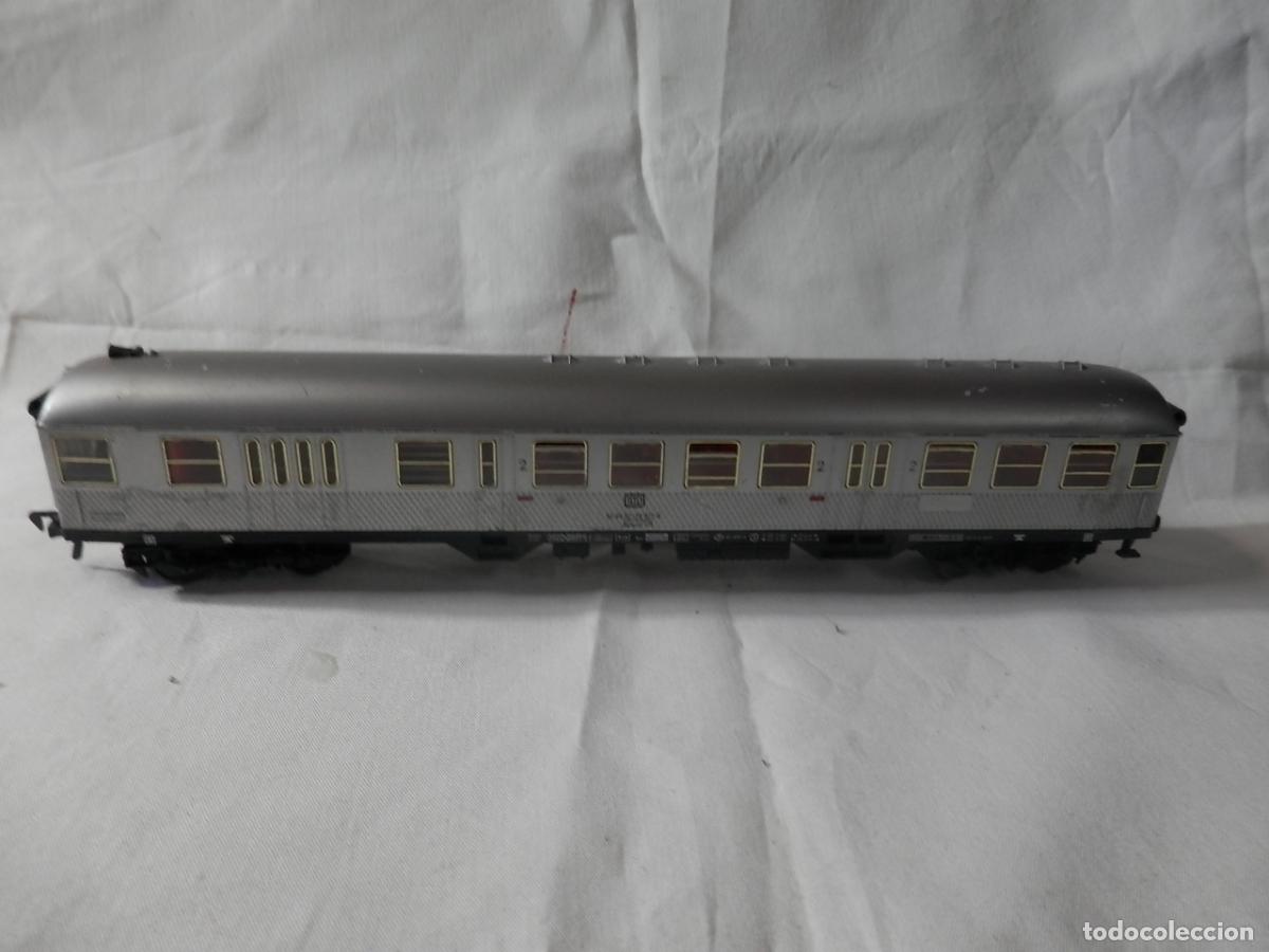 Trenes escala: VAGON PASAJEROS DE LA DB ESCALA HO DE FLEISCHMANN CON LUZ