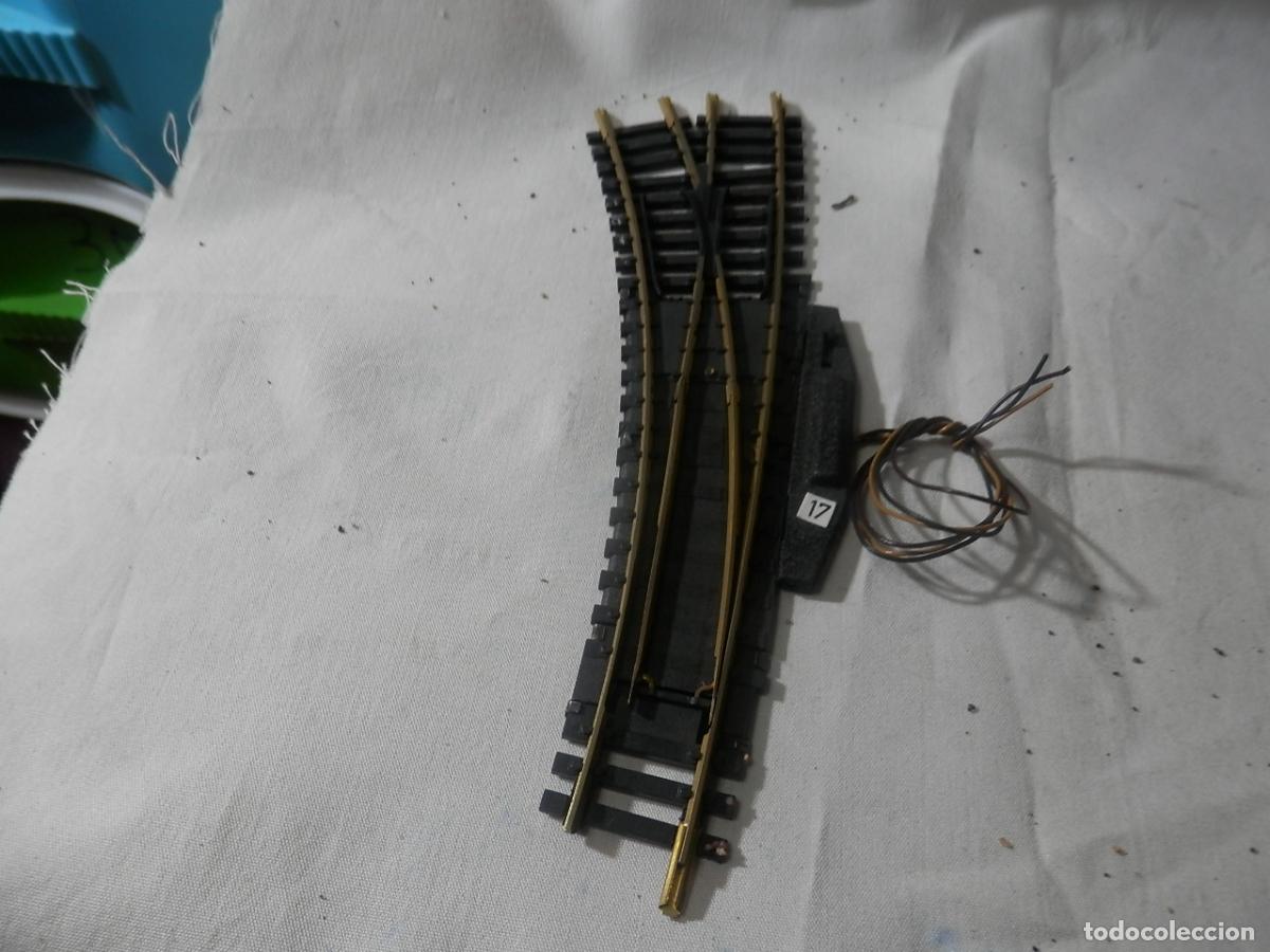 Trenes escala: DESVIO ELECTRICO EN CURVA ESCALA HO DE FLEISCHMANN