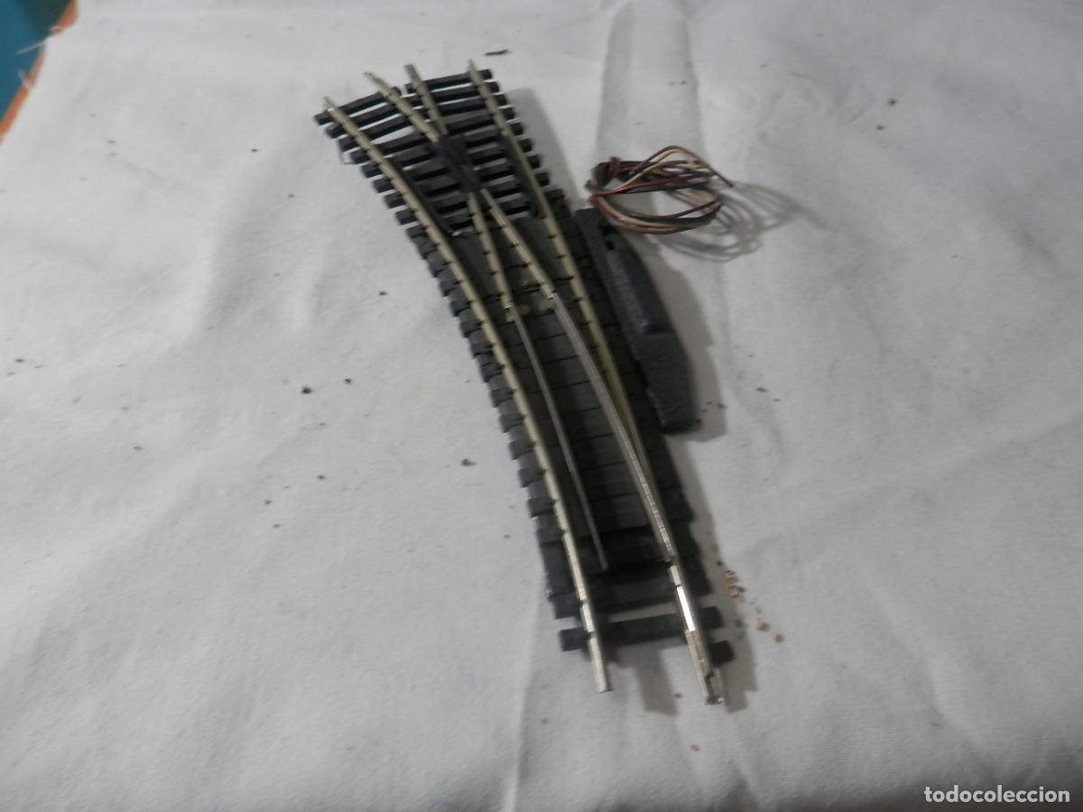 Trenes escala: DESVIO ELECTRICO EN CURVA ESCALA HO DE FLEISCHMANN