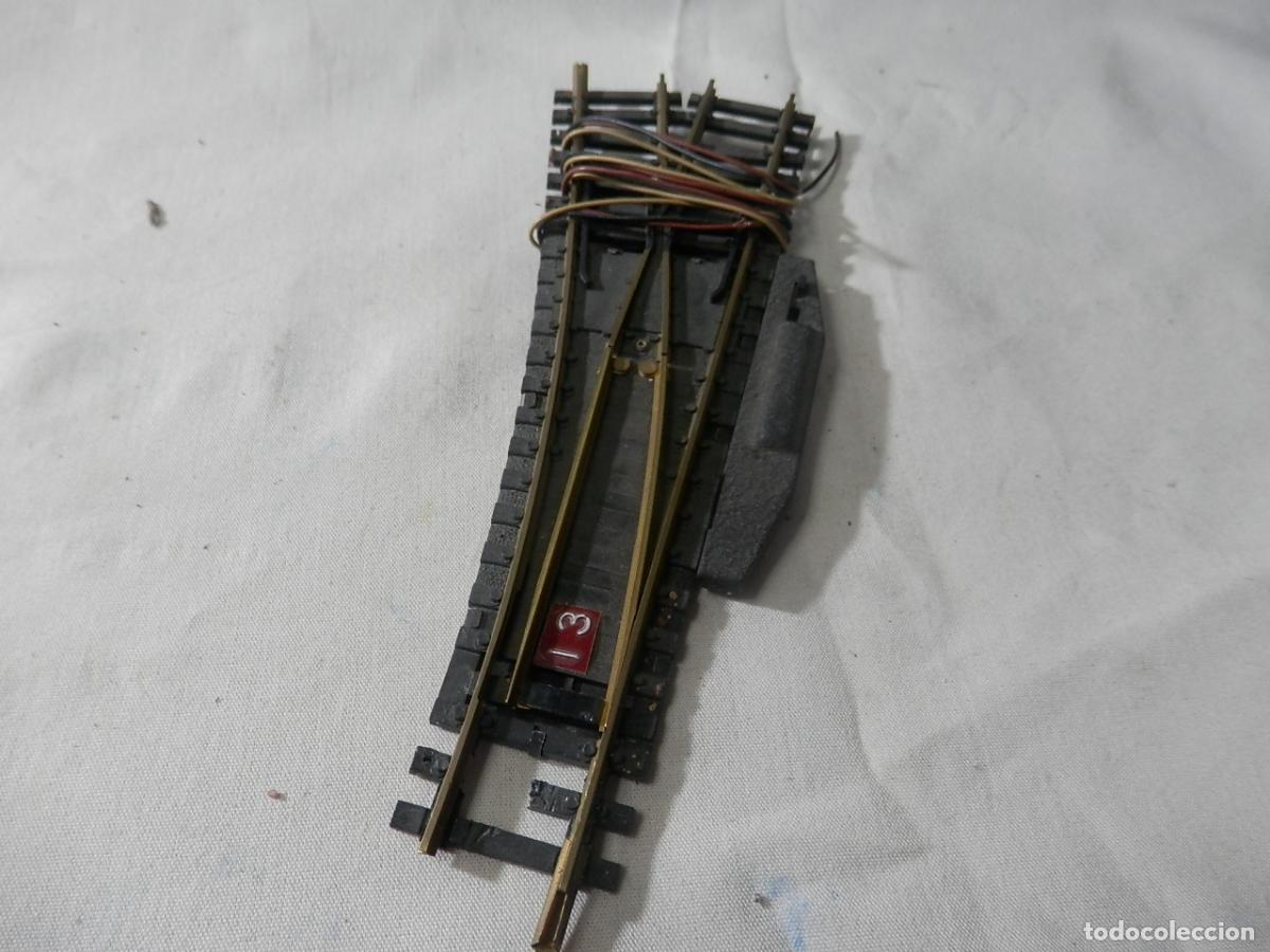 Trenes escala: DESVIO ELECTRICO IZQUIERDO ESCALA HO DE FLEISCHMANN