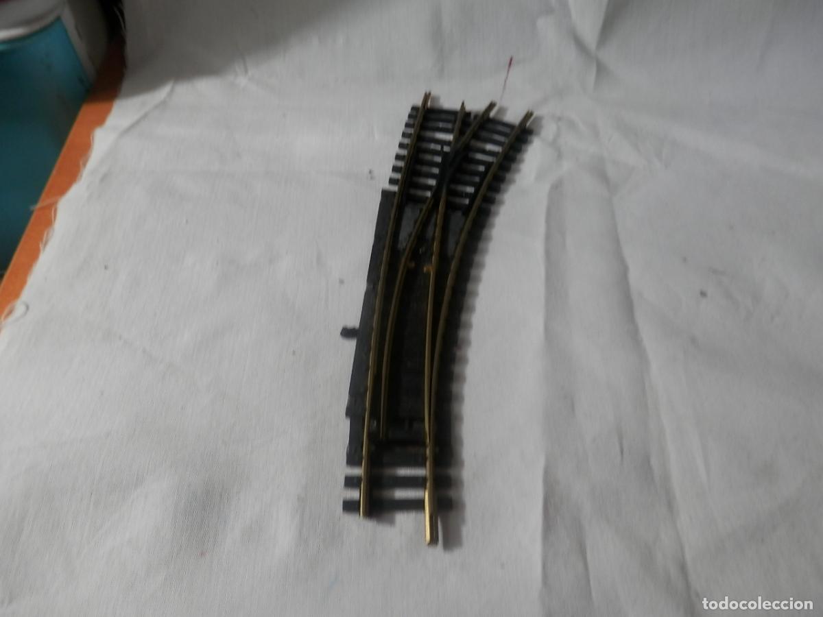 Trenes escala: DESVIO EN CURVA ESCALA HO DE FLEISCHMANN