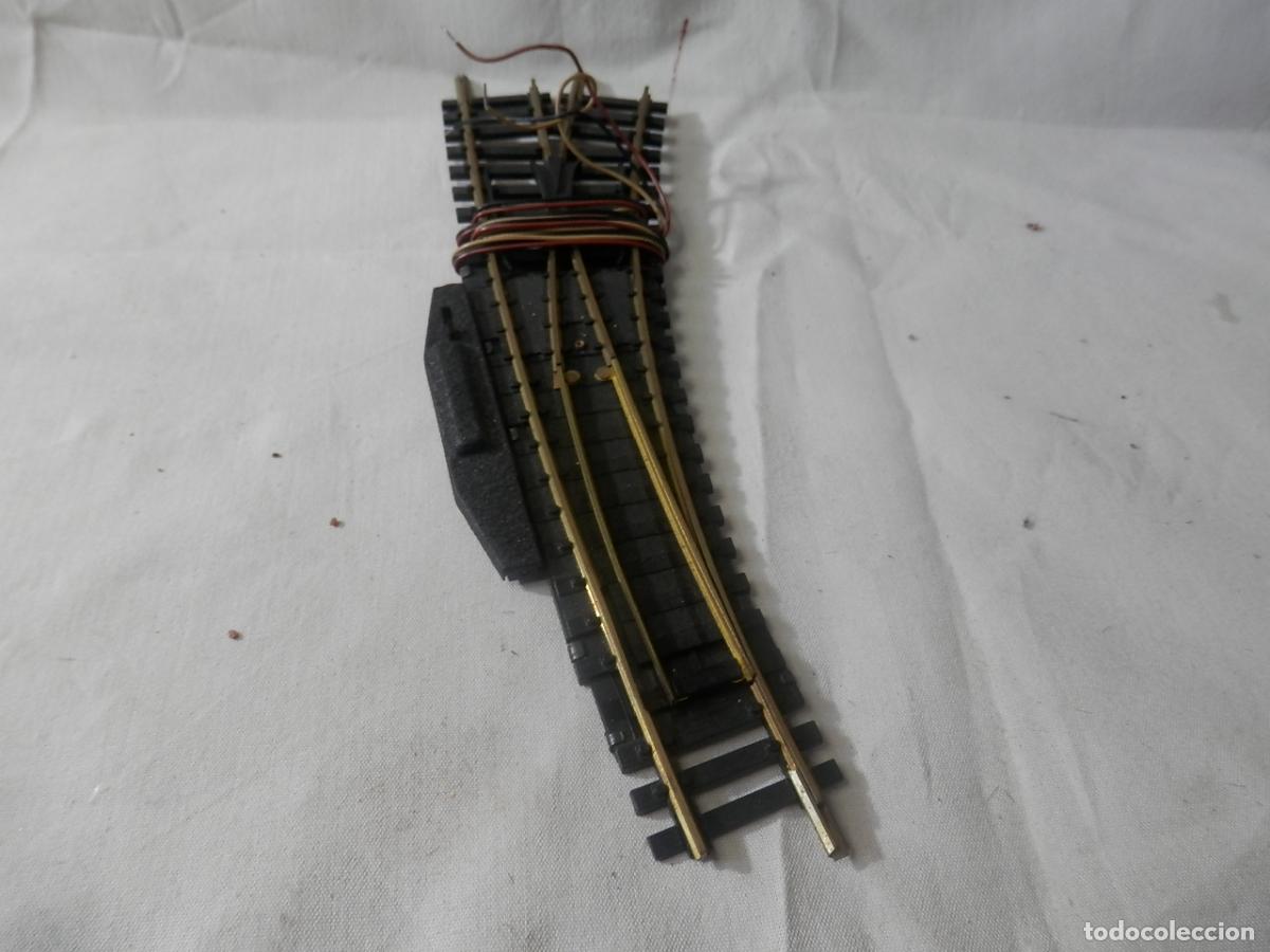 Trenes escala: DESVIO ELECTRICO EN CURVA ESCALA HO DE FLEISCHMANN
