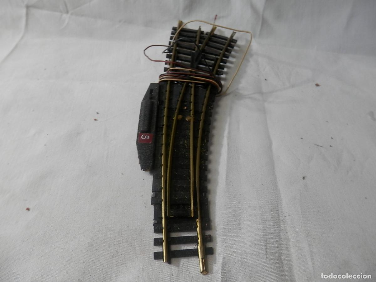Trenes escala: DESVIO ELECTRICO EN CURVA ESCALA HO DE FLEISCHMANN
