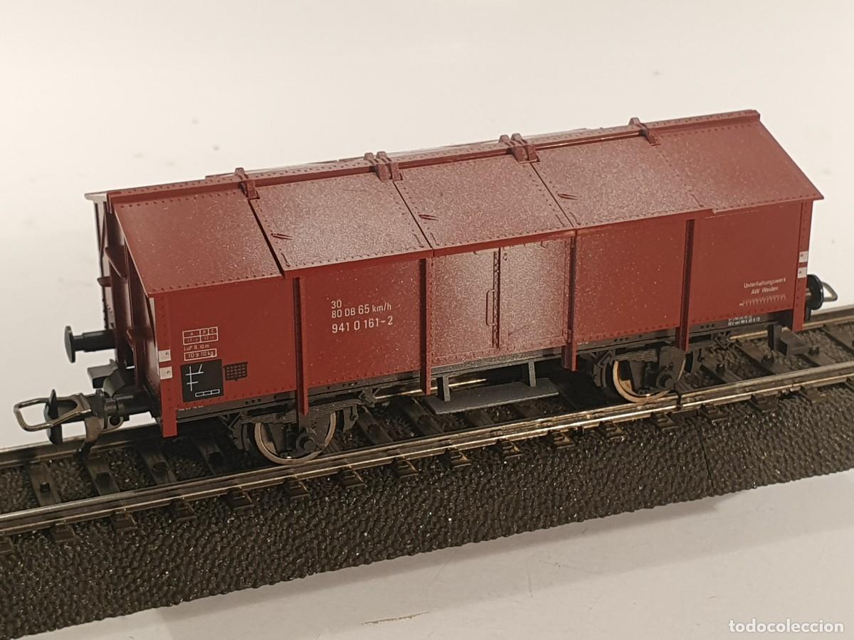 Trenes escala: Fleischmann escala h0 1/87 vag&oacute;n mercanc&iacute;as