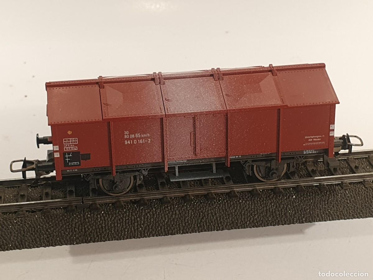 Trenes escala: Fleischmann escala h0 1/87 vag&oacute;n mercanc&iacute;as