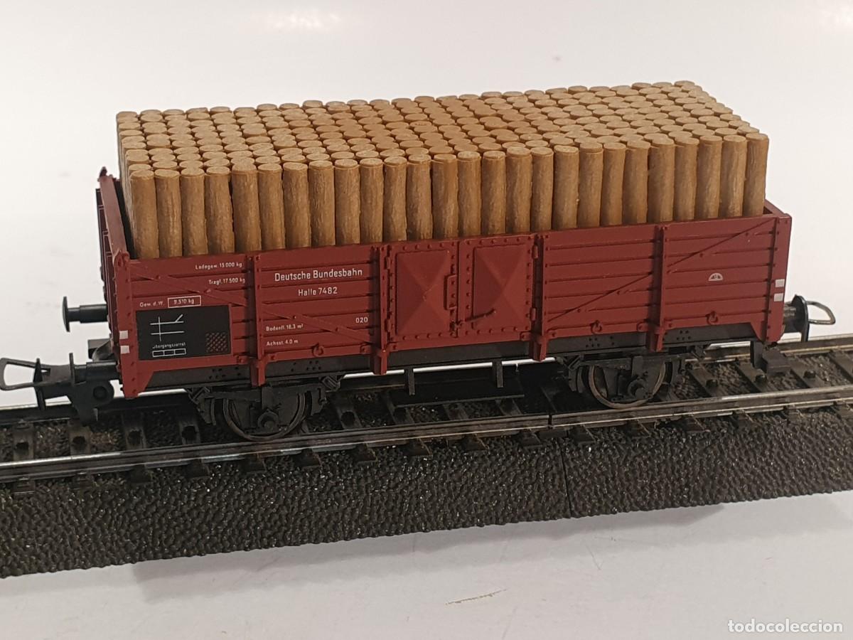 Trenes escala: Fleischmann escala h0 1/87 vag&oacute;n mercanc&iacute;as