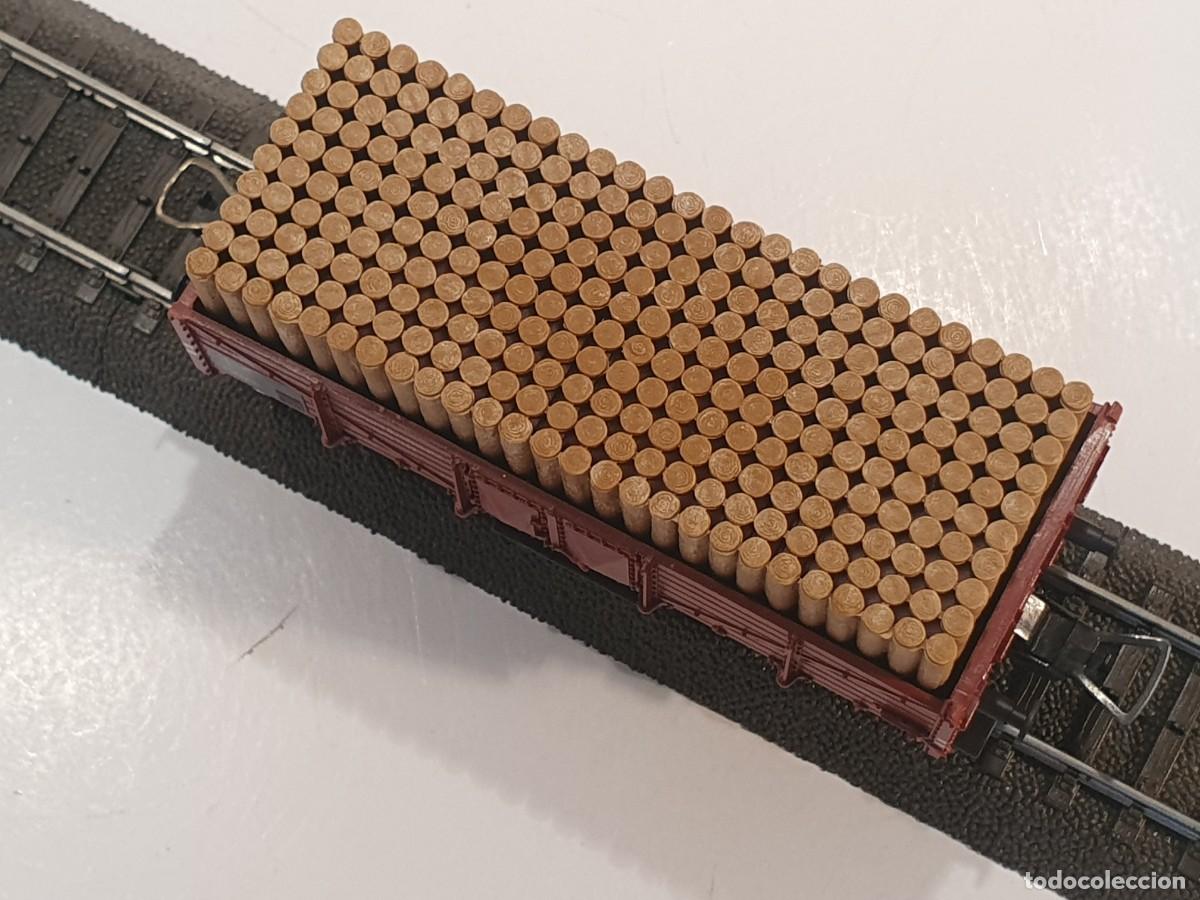 Trenes escala: Fleischmann escala h0 1/87 vag&oacute;n mercanc&iacute;as - Foto 6