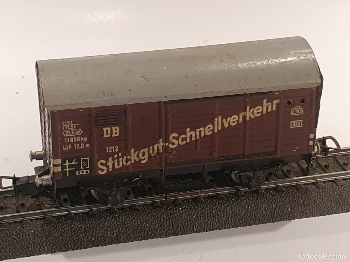 Trenes escala: Fleischmann escala h0 1/87 vag&oacute;n mercanc&iacute;as