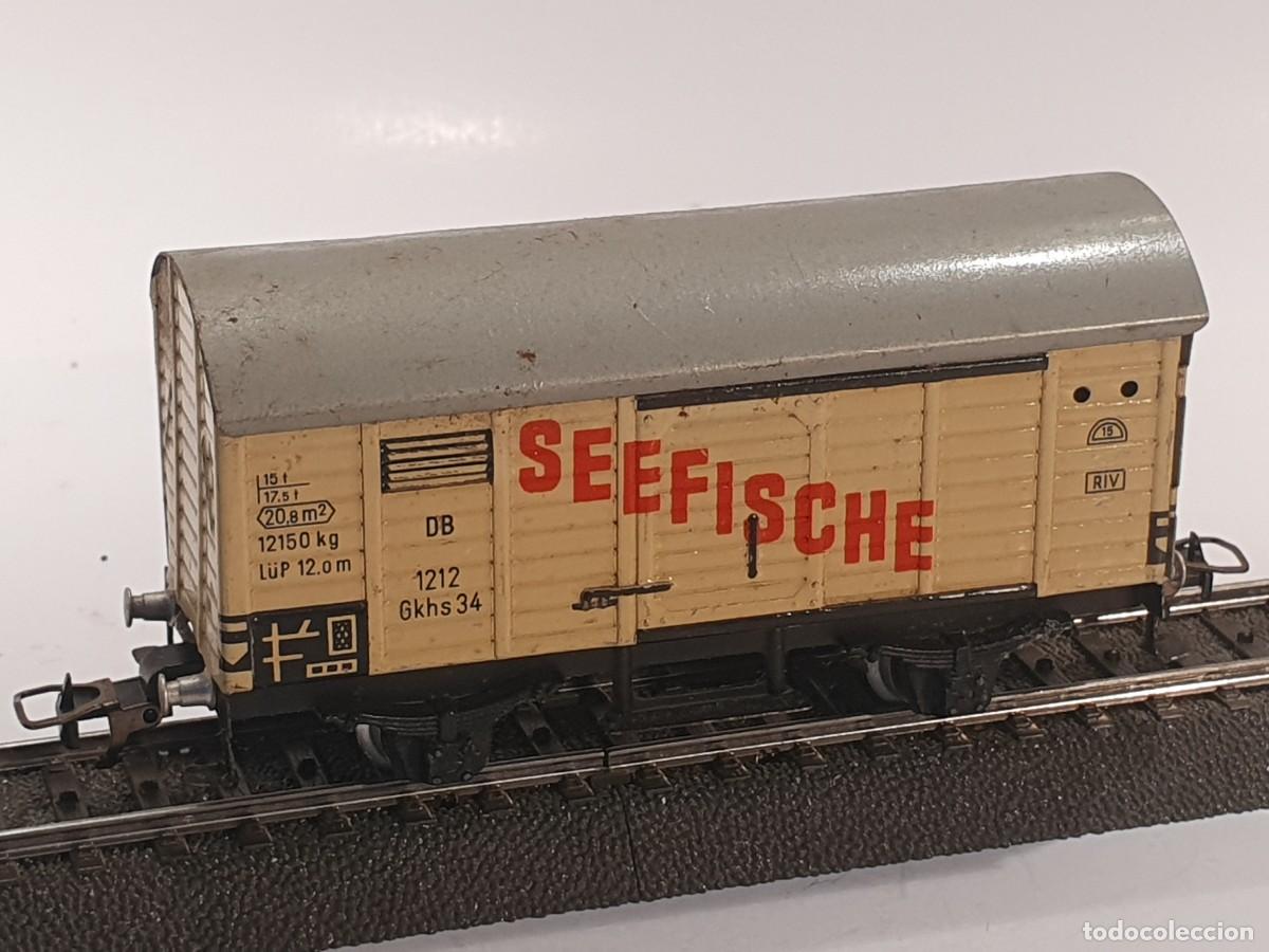 Trenes escala: Fleischmann escala h0 1/87 vag&oacute;n mercanc&iacute;as