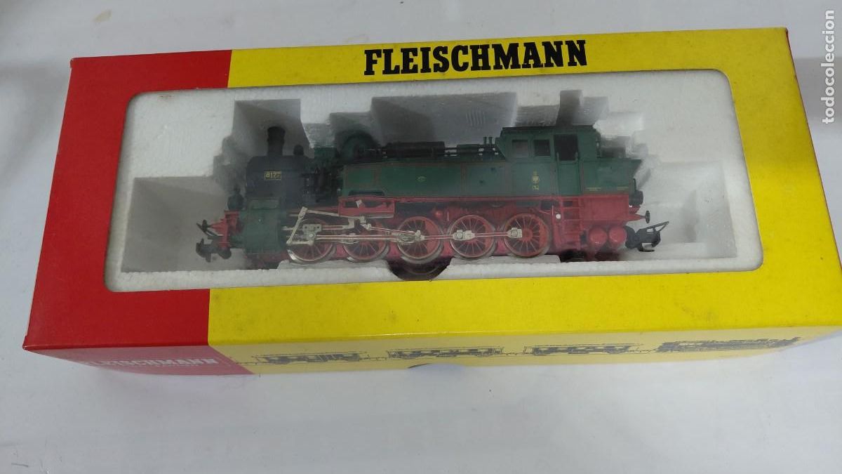 Trenes escala: Locomotora vapor Fleischmann KPRV T16 HO CC DC