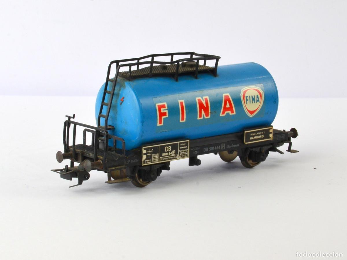 Trenes escala: Fleischmann Escala H0 1:87 Vag&oacute;n de Cisterna Fina Corriente Alterna para M&auml;rklin