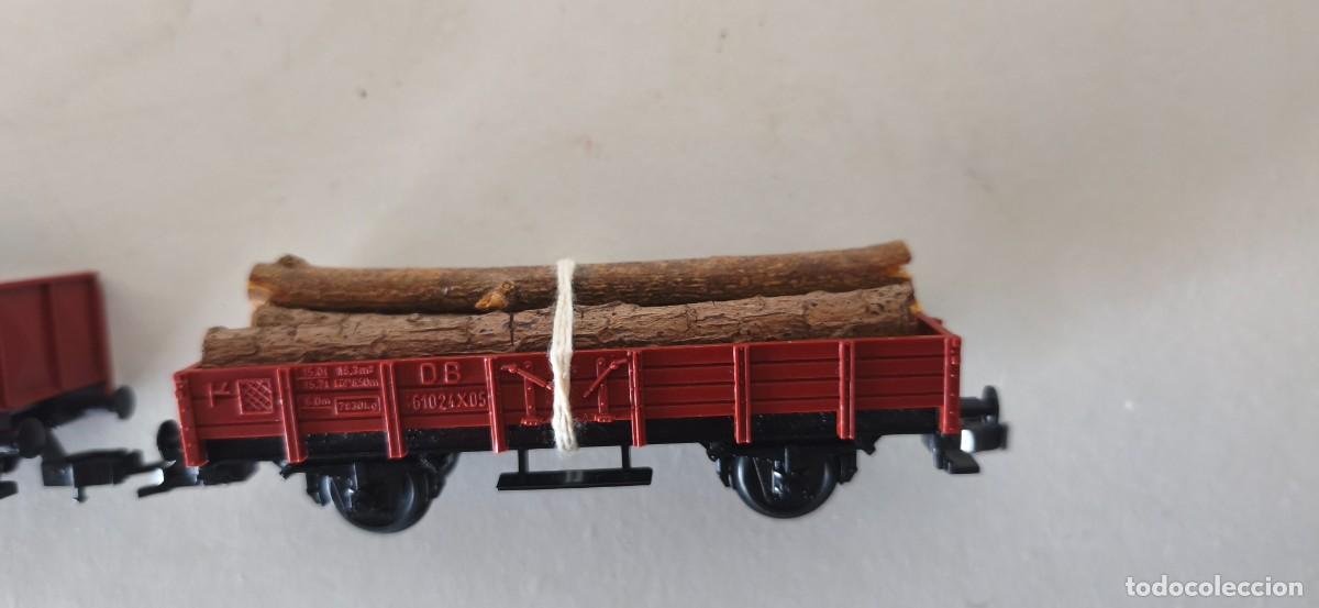 Trenes escala: CONJUNTO LOCOMOTORA Y DOS VAGONES FLEISCHMANN HO - Foto 4