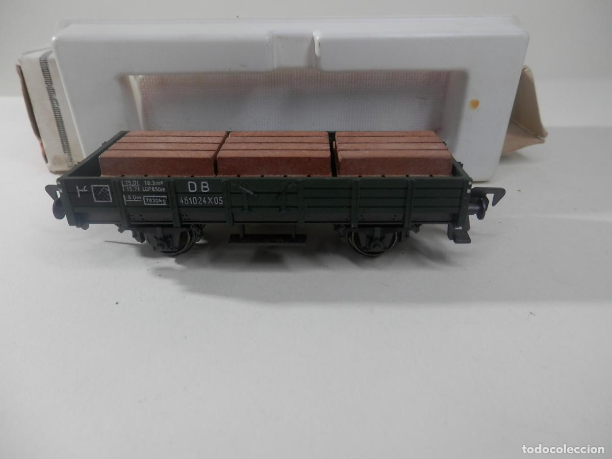 Trenes escala: VAGON BORDE BAJO ESCALA HO DE FLEISCHMANN