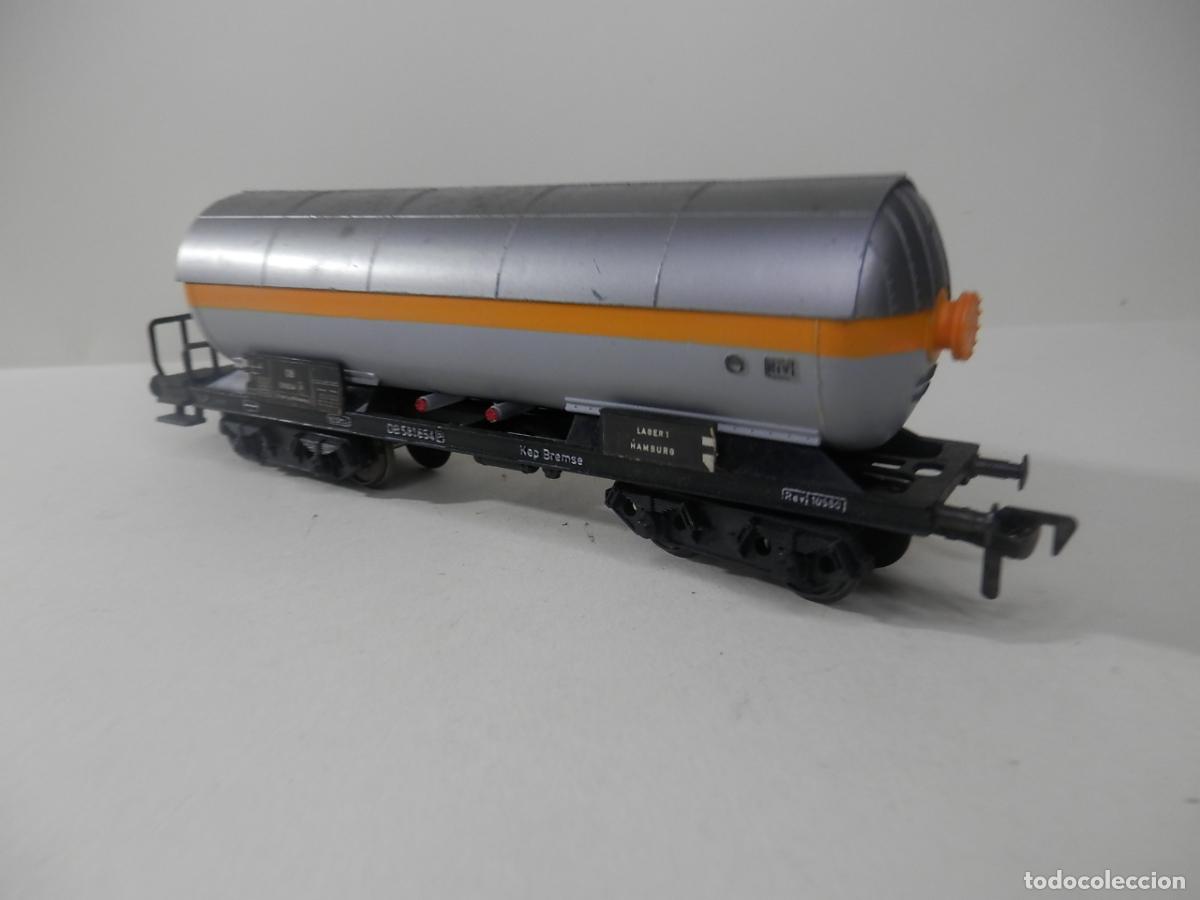 Trenes escala: VAGON CISTERNA ESCALA HO DE FLEISCHMANN - Foto 4
