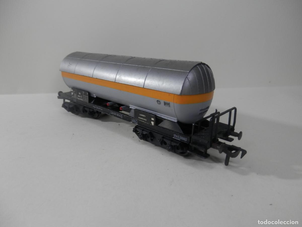 Trenes escala: VAGON CISTERNA ESCALA HO DE FLEISCHMANN - Foto 7