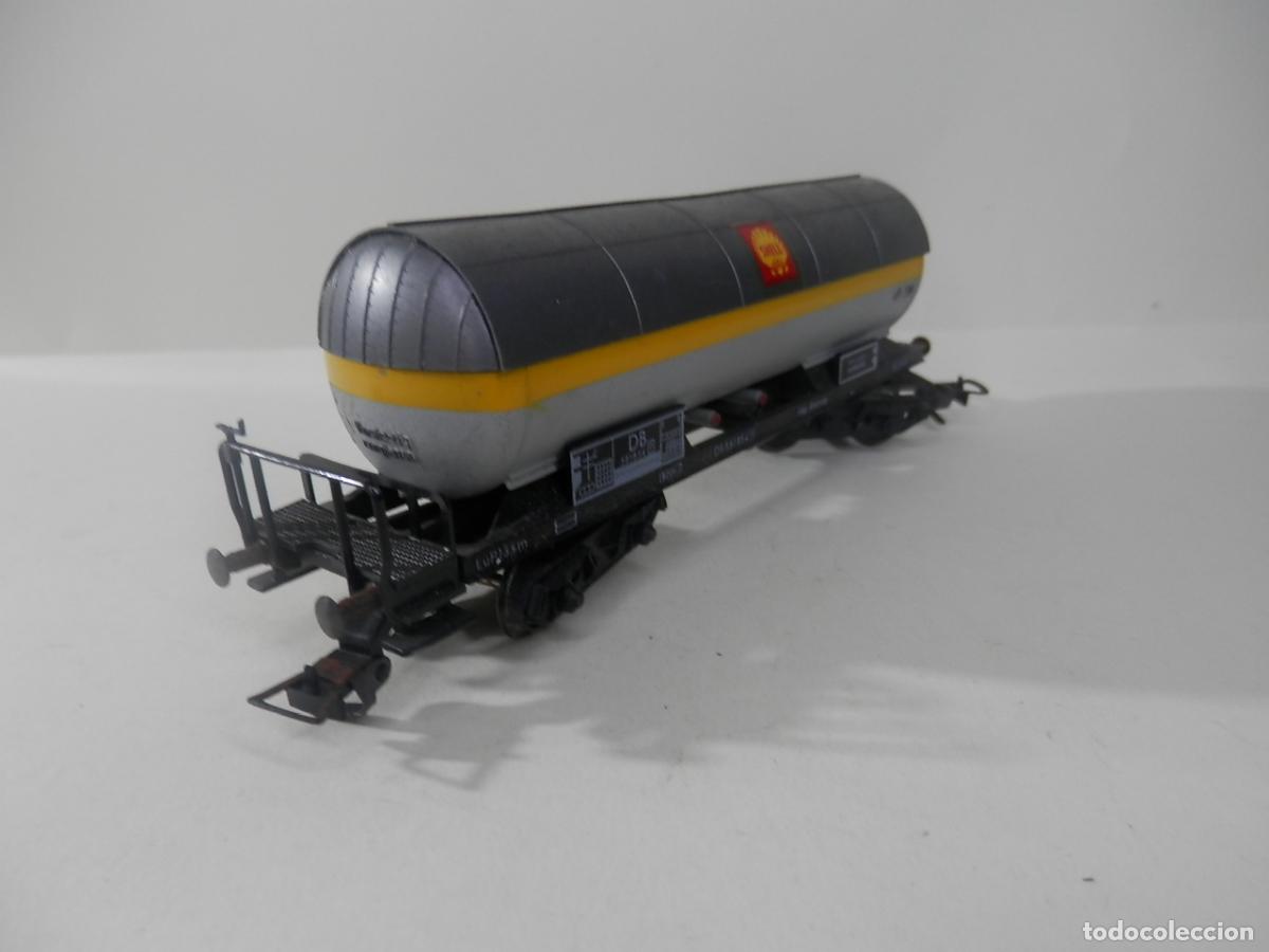 Trenes escala: VAGON CISTERNA ESCALA HO DE FLEISCHMANN - Foto 3