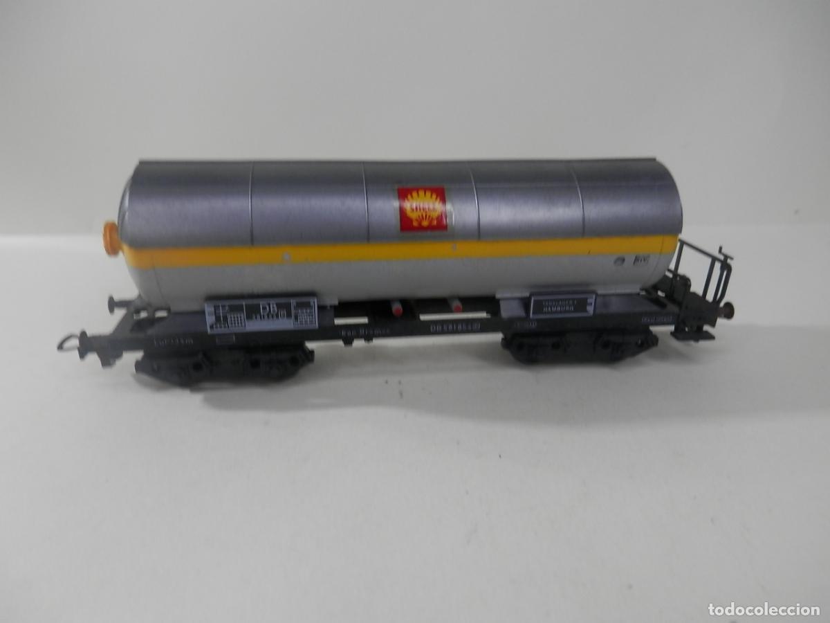 Trenes escala: VAGON CISTERNA ESCALA HO DE FLEISCHMANN - Foto 4
