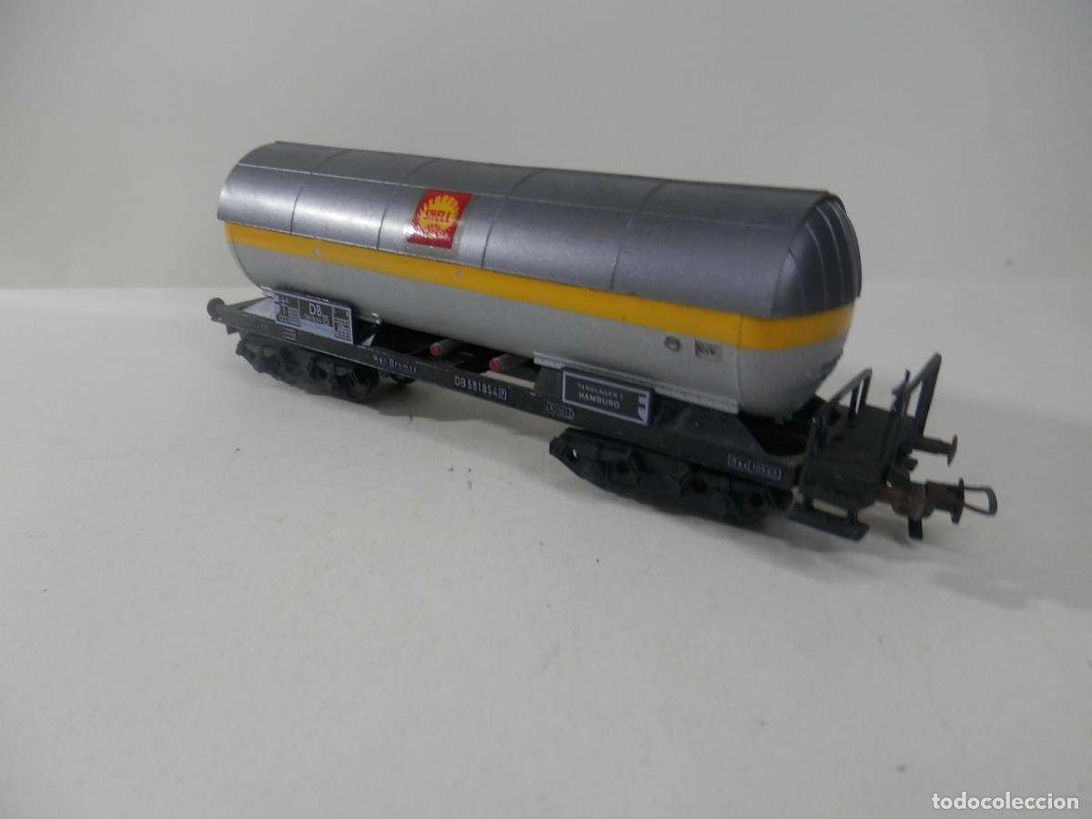 Trenes escala: VAGON CISTERNA ESCALA HO DE FLEISCHMANN - Foto 5