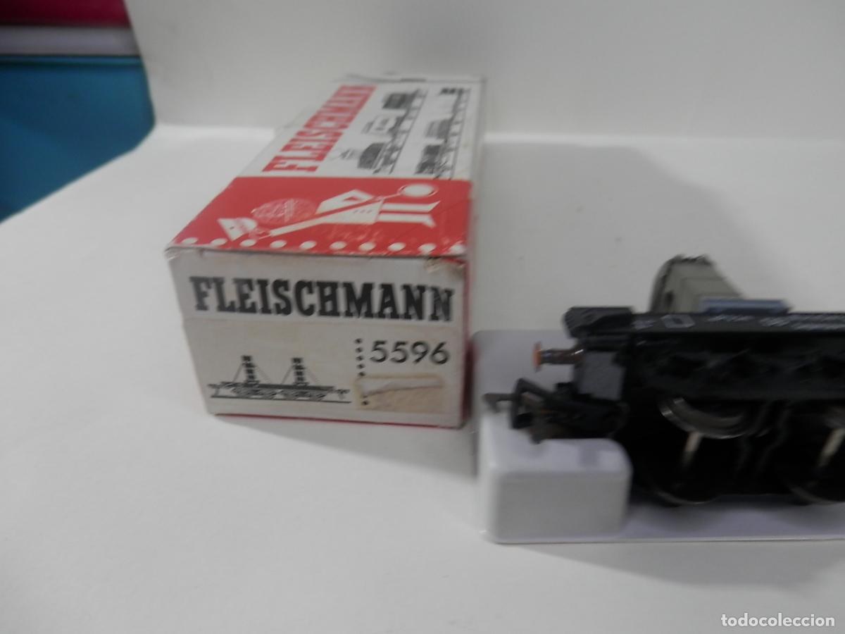 Trenes escala: VAGON AFECTO A GRUA ESCALA HO DE FLEISCHMANN - Foto 6