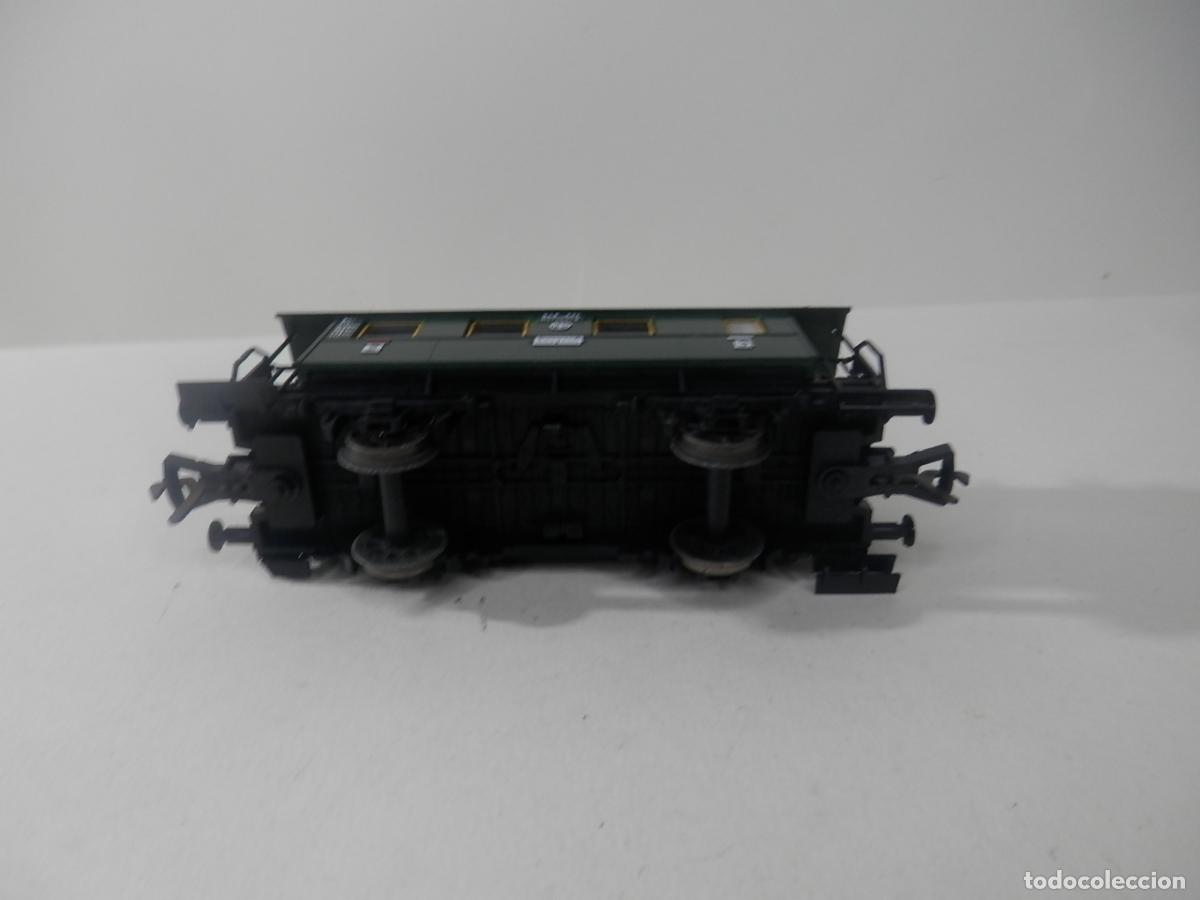 Trenes escala: VAGON PASAJEROS 2 EJES ESCALA HO DE FLEISCHMANN - Foto 4