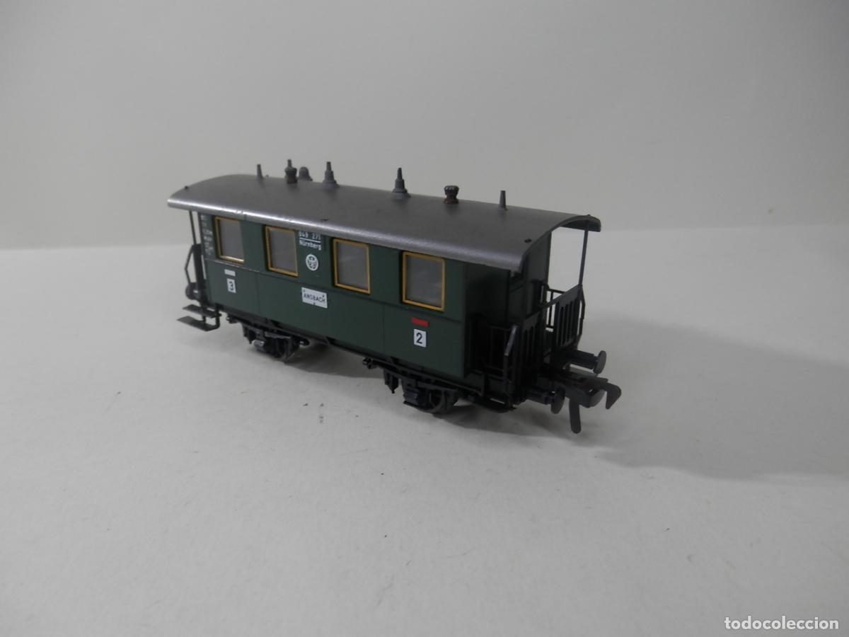 Trenes escala: VAGON PASAJEROS 2 EJES ESCALA HO DE FLEISCHMANN - Foto 7