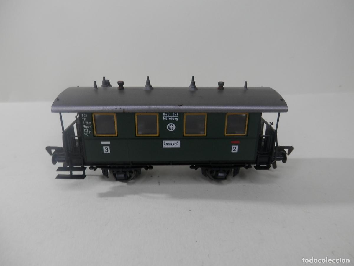 Trenes escala: VAGON PASAJEROS 2 EJES ESCALA HO DE FLEISCHMANN