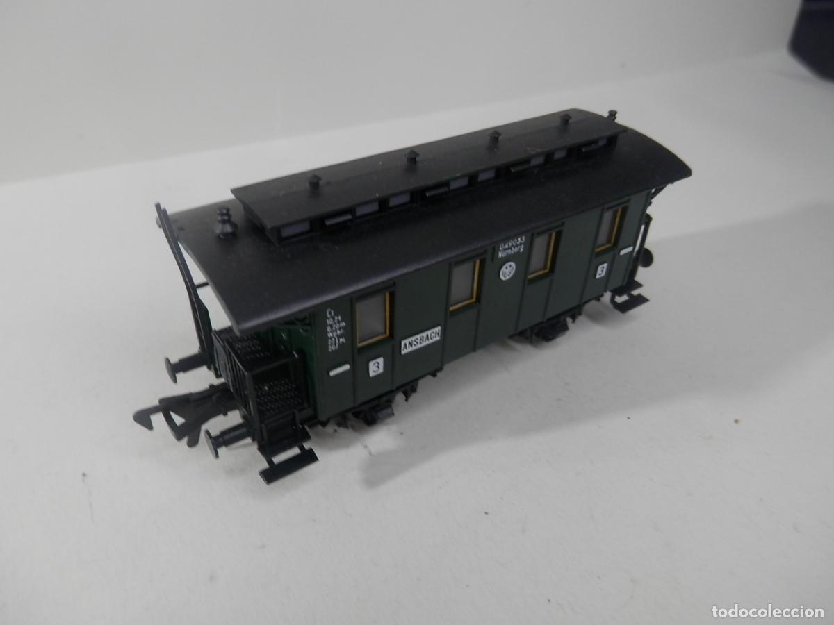 Trenes escala: VAGON PASAJEROS ESCALA HO DE FLEISCHMANN - Foto 4