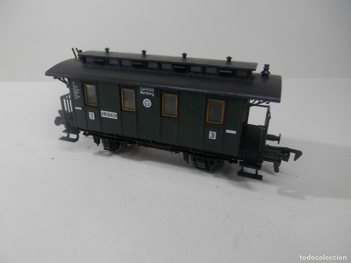 Trenes escala: VAGON PASAJEROS ESCALA HO DE FLEISCHMANN - Foto 5