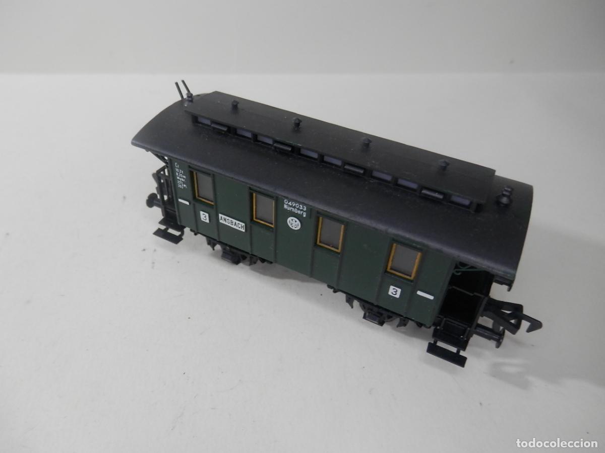 Trenes escala: VAGON PASAJEROS ESCALA HO DE FLEISCHMANN - Foto 6