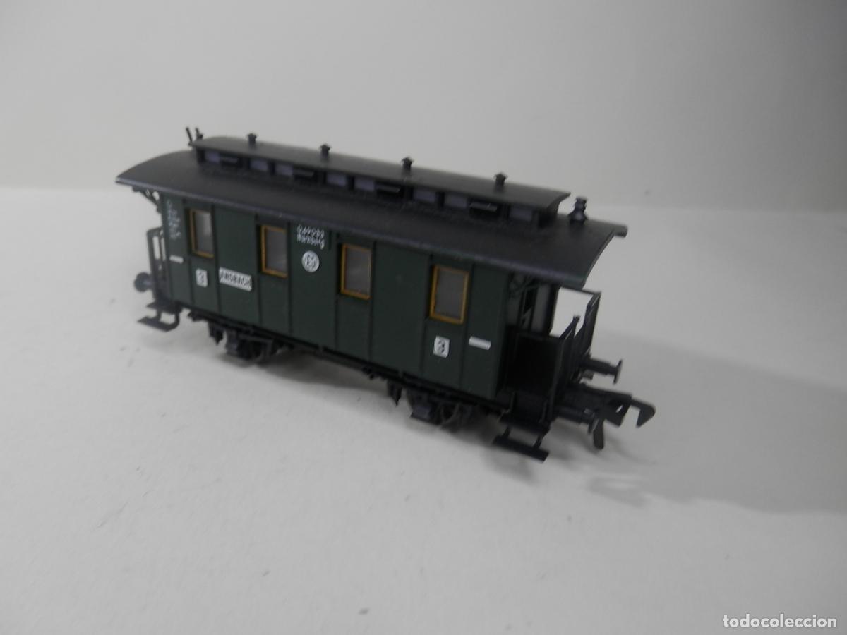 Trenes escala: VAGON PASAJEROS ESCALA HO DE FLEISCHMANN - Foto 9