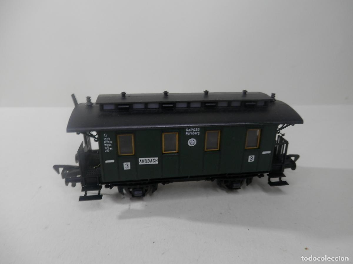 Trenes escala: VAGON PASAJEROS ESCALA HO DE FLEISCHMANN - Foto 10