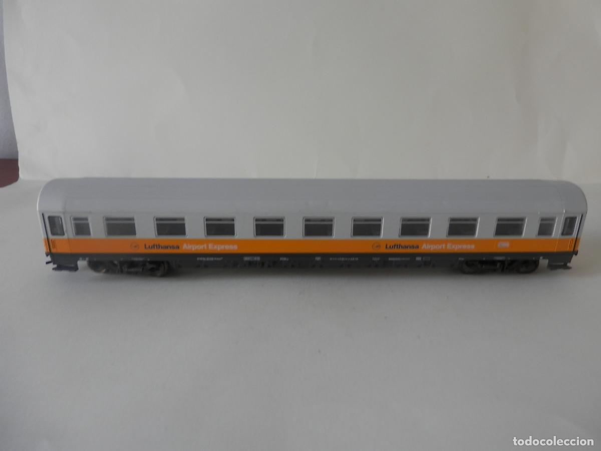 Trenes escala: VAGON PASAJEROS LUFTHANSA ESCALA HO DE FLEISCHMANN