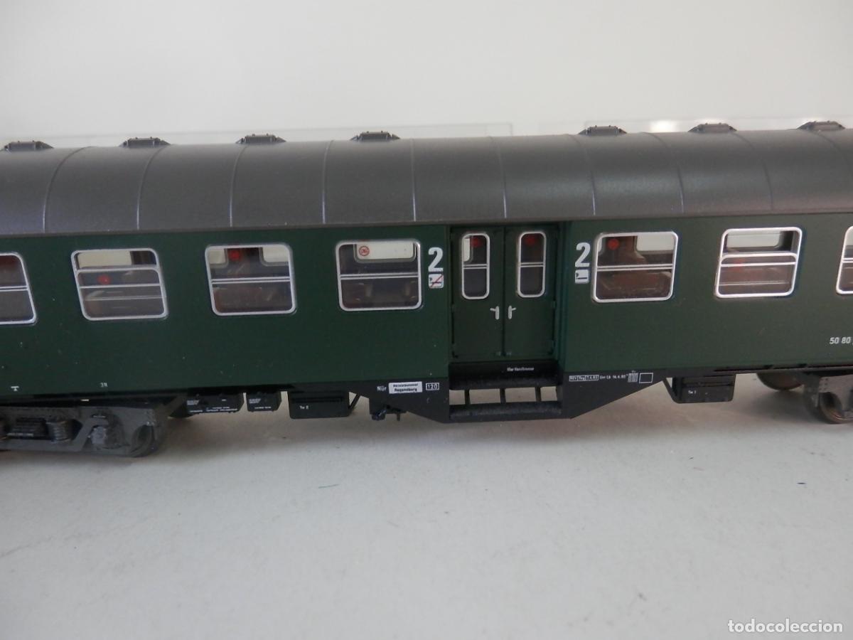 Trenes escala: VAGON PASAJEROS DE LA DB ESCALA HO DE FLEISCHMANN - Foto 2