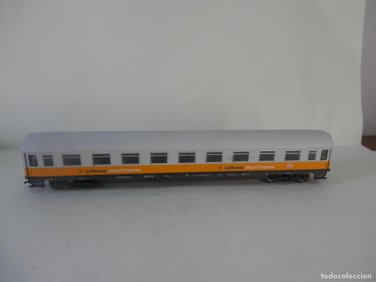 Trenes escala: VAGON PASAJEROS LUFTHANSA ESCALA HO DE FLEISCHMANN - Foto 1