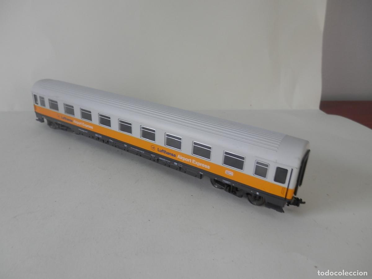 Trenes escala: VAGON PASAJEROS LUFTHANSA ESCALA HO DE FLEISCHMANN