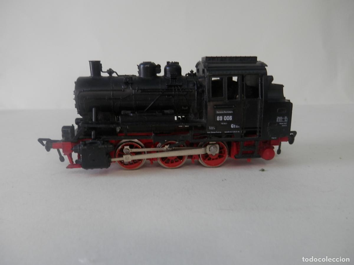 Trenes escala: LOCOMOTORA VAPOR ESCALA HO DE FLEISCHMANN
