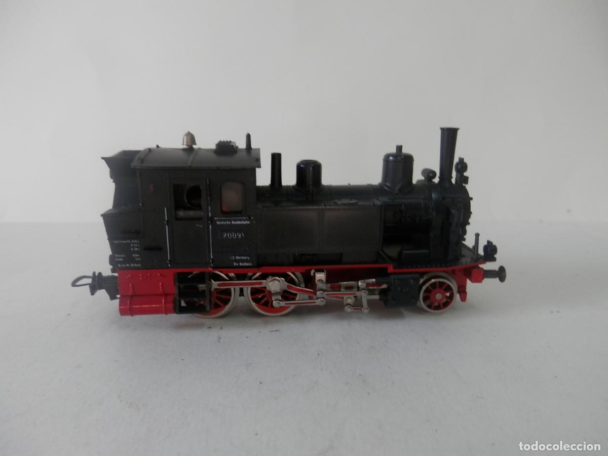 Trenes escala: LOCOMOTORA VAPOR ESCALA HO DE FLEISCHMANN
