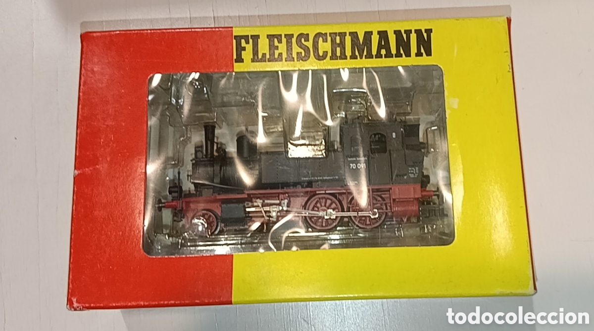 Trenes escala: LOCOMOTORA VAPOR FLEISCHMANN 4070